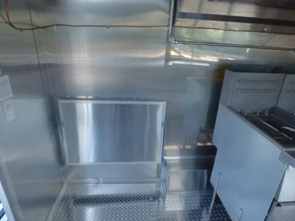 8.5' x 16' Concession Trailer Red Food With Appliances - Image 35
