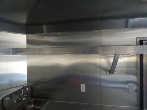 8.5' x 16' Concession Trailer Red Catering Event - Image 74