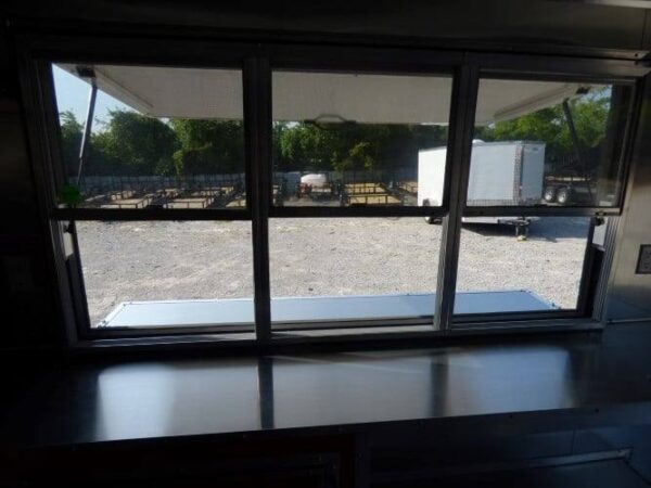 8.5' x 16' Concession Trailer Red Food With Appliances - Image 49