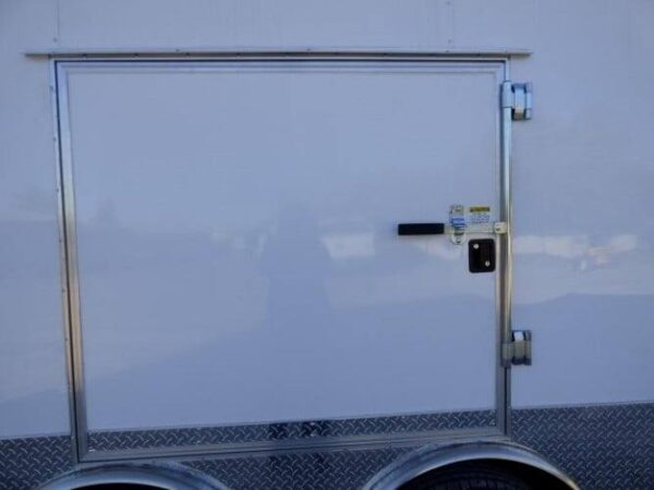 8.5x28 White Enclosed Motorcycle, Car & Event Trailer Hauler - Image 17