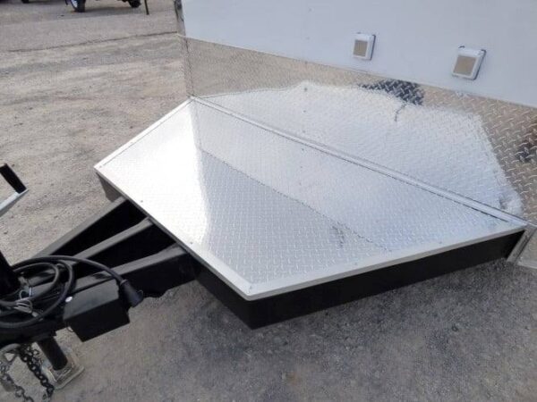 8.5' x 16' Concession Food Trailer White Event Catering - Image 48