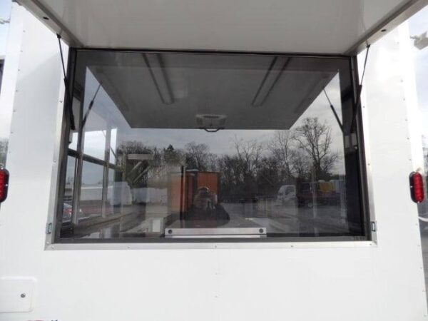 8.5' x 16' Concession Food Trailer White Event Catering - Image 10
