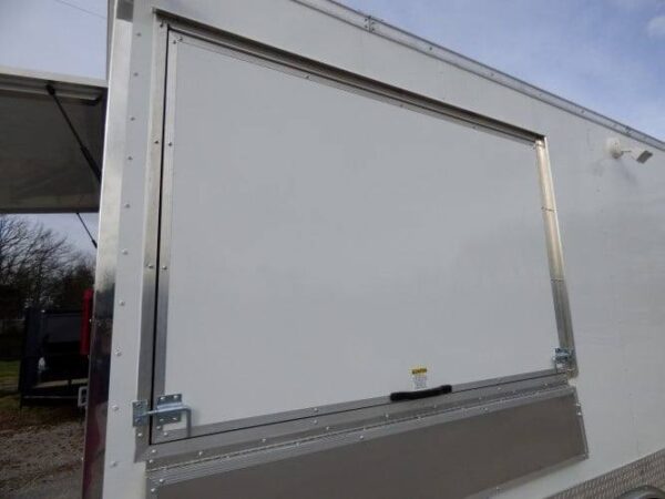 8.5' x 16' Concession Food Trailer White Event Catering - Image 40