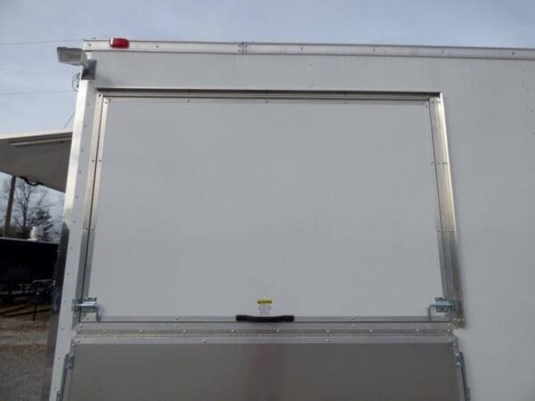 8.5' x 16' Concession Food Trailer White Event Catering - Image 72