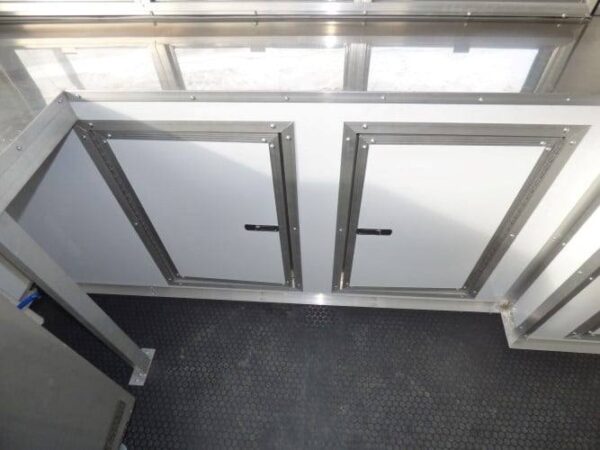 8.5' x 16' Concession Food Trailer White Event Catering - Image 75