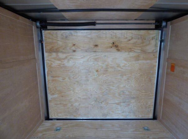 Enclosed Trailer 8.5 x 18' Red & Black - Car Hauler Storage - Image 8