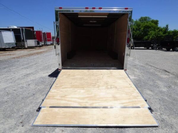 Enclosed Trailer 8.5 x 18' Red & Black - Car Hauler Storage - Image 7