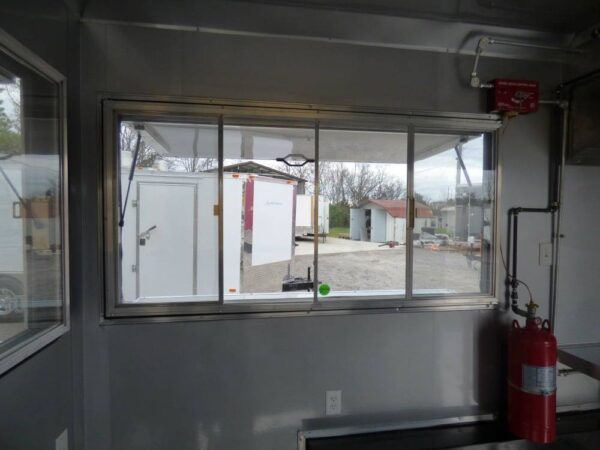 8.5' x 16' Concession Food Trailer White Event Catering - Image 6