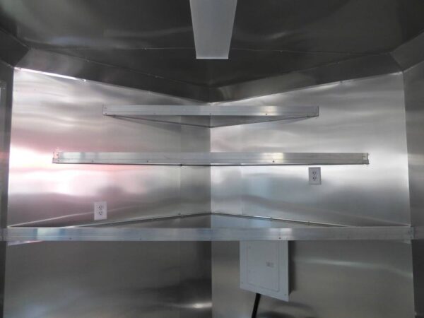 8.5' x 16' Concession Trailer Indigo Blue Food Event Catering - Image 18