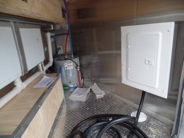 8.5' x 16' Food Concession Trailer Indigo Blue - Image 24