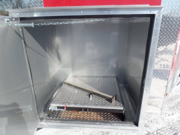 8.5' x 16' Concession Trailer Red Food Catering Event - Image 21