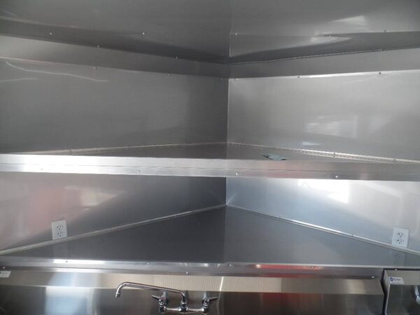 8.5' x 16' Concession Trailer Red Food Catering Event - Image 26