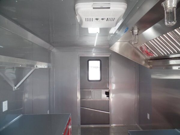 8.5' x 16' Concession Trailer Red Food Catering Event - Image 12