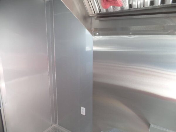 8.5' x 16' Concession Trailer Red Food Catering Event - Image 19