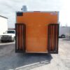 8.5' x 16' Orange Concession Food Trailer - Image 21