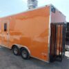 8.5' x 16' Orange Concession Food Trailer - Image 13