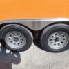 8.5' x 16' Orange Concession Food Trailer - Image 25