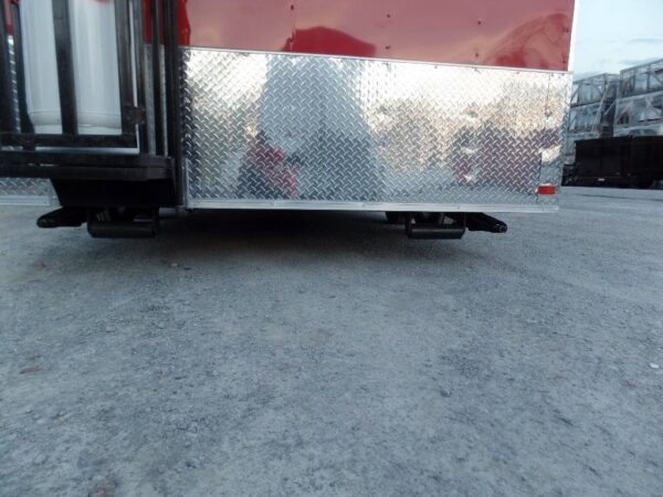 8.5' x 16' Red Concession Food Catering Event Trailer - Image 17