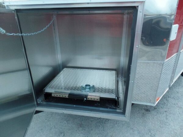 8.5' x 16' Red Concession Food Catering Event Trailer - Image 2