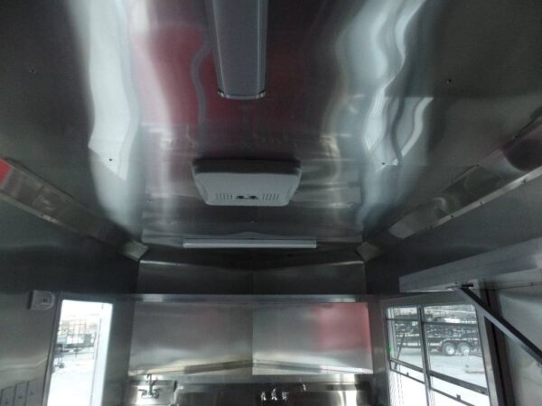8.5' x 16' Red Concession Food Catering Event Trailer - Image 3