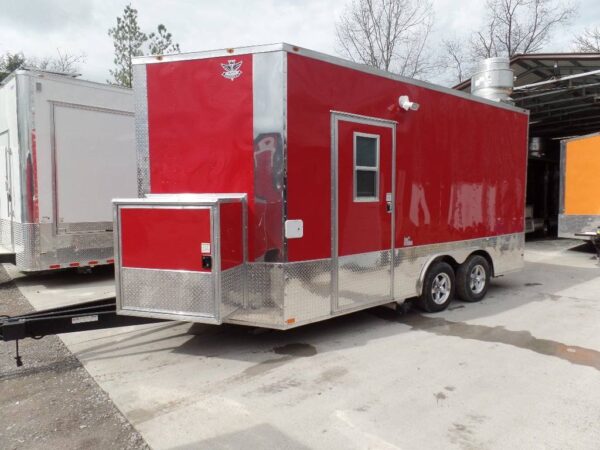 8.5' x 16' Concession Food Trailer With Appliances - Image 7