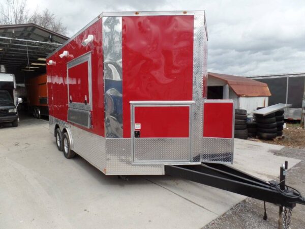 8.5' x 16' Concession Food Trailer With Appliances - Image 4