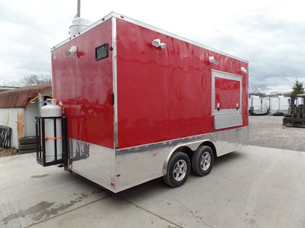 8.5' x 16' Concession Food Trailer With Appliances - Image 8