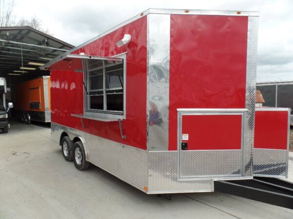 8.5' x 16' Concession Food Trailer With Appliances - Image 13