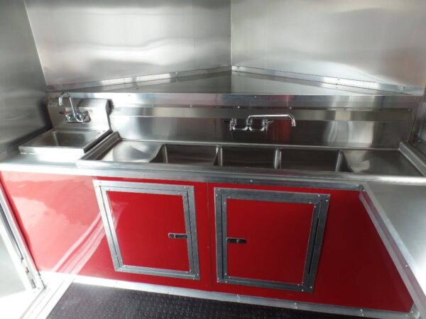 8.5' x 16' Concession Food Trailer With Appliances - Image 6