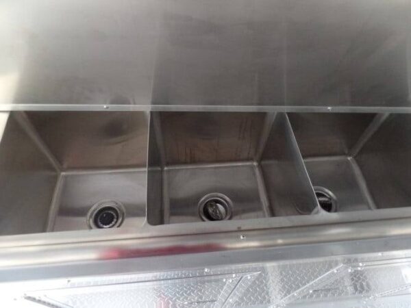 8.5' x 16' Concession Food Trailer White Pizza Event Catering - Image 5