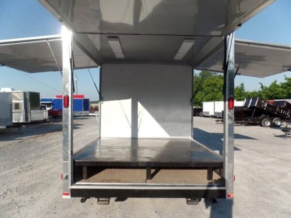8.5' x 16' Concession Food Trailer White Pizza Event Catering - Image 15