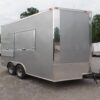 8.5' x 14' Concession Trailer Silver Food Event Catering - Image 26