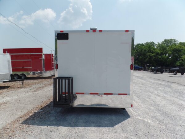 8.5' x 16' Concession Food Trailer White Event Catering - Image 26
