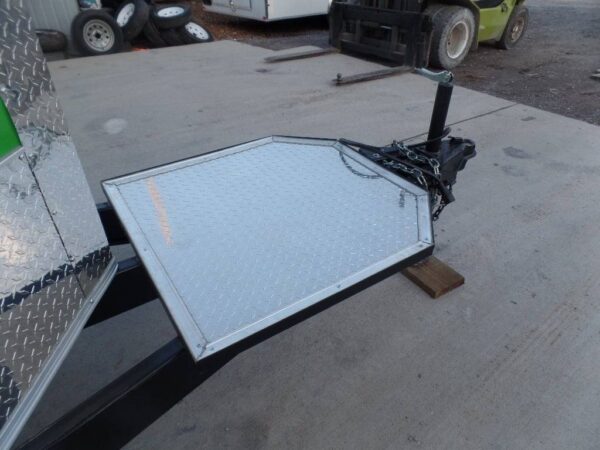 8.5' x 16' Lime Green Concession Food Catering Trailer - Image 5