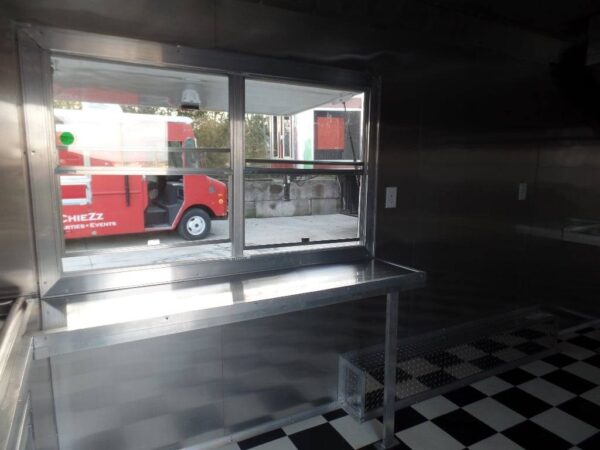 8.5' x 16' Lime Green Concession Food Catering Trailer - Image 19