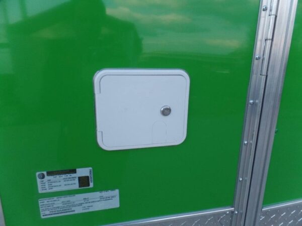 8.5' x 16' Lime Green Concession Food Catering Trailer - Image 24
