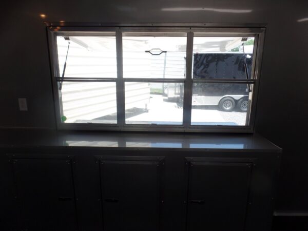 8.5' x 16' Concession Food Trailer White Event Catering - Image 35