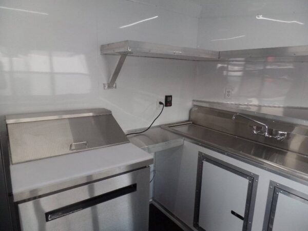 8.5' x 16' Concession Food Trailer With Appliances - Image 2