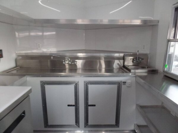 8.5' x 16' Concession Food Trailer With Appliances - Image 7