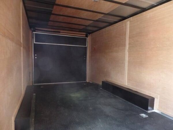 Enclosed Trailer 8.5' X 20' Charcoal Grey Storage - Image 14