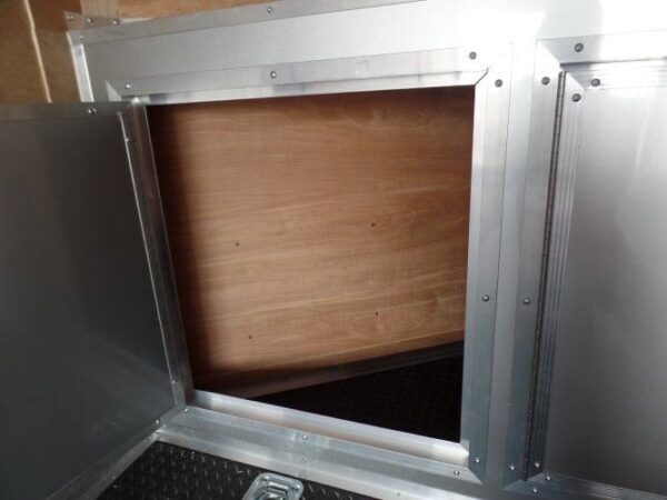 Enclosed Trailer 8.5' X 20' Charcoal Grey Storage - Image 6