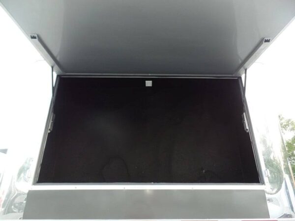 8.5 X 48 Charcoal Grey Enclosed Trailer Storage - Image 14