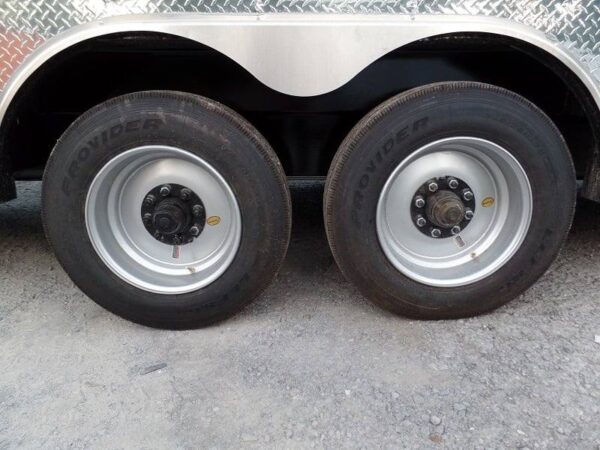 8.5 X 48 Charcoal Grey Enclosed Trailer Storage - Image 6