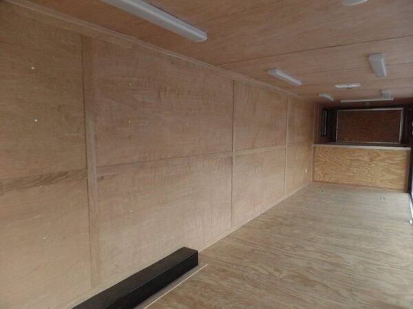 8.5 X 48 Charcoal Grey Enclosed Trailer Storage - Image 15