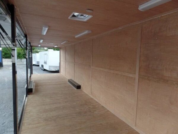 8.5 X 48 Charcoal Grey Enclosed Trailer Storage - Image 13