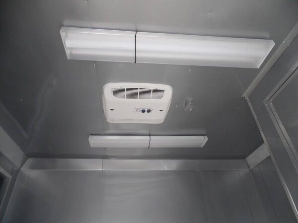 Custom Enclosed Trailer 8.5 X 24 White Storage - Image 13