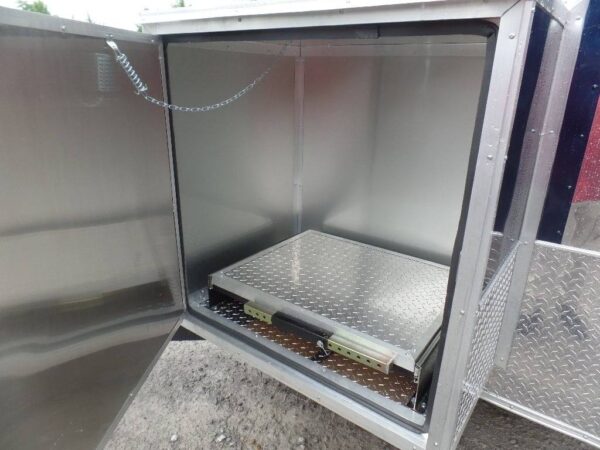 8.5' x 16' Indigo Blue Concession Food Trailer - Image 20