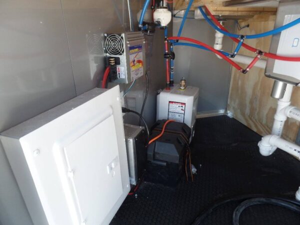 8.5' x 16' Emerald Green Food Event Concession Trailer - Image 8