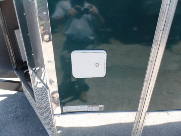 8.5' x 16' Emerald Green Food Event Concession Trailer - Image 7