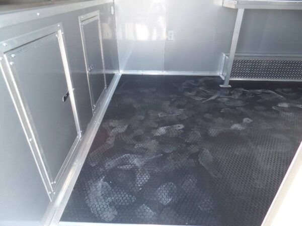 8.5' x 16' Emerald Green Food Event Concession Trailer - Image 12